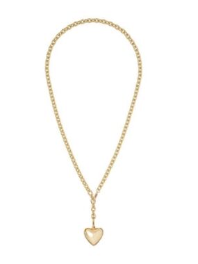 Roxanne Assulin The Mini Puffy Heart Charm Necklace